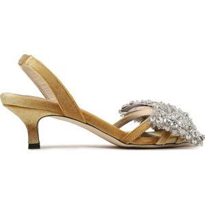 Sandály Custommade Ambla Crystal Bow 999620025 Tinsel 546