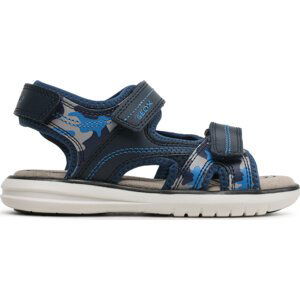 Sandály Geox J Sandal Maratea Boy J15DRD01404C0693 S Tmavomodrá