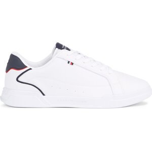 Sneakersy Tommy Hilfiger Lo Cup Lth Detail FM0FM04956 White YBS