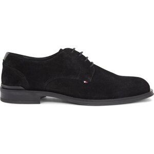 Polobotky Tommy Hilfiger Core Hilfiger Textured Sde Shoe FM0FM04991 Black BDS