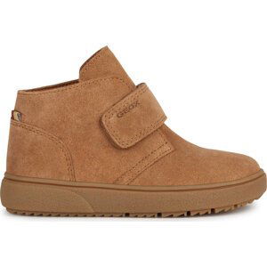 Kotníková obuv Geox J Theleven Boy J36LDC 00022 C5102 M Caramel