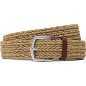 Pánský pásek Polo Ralph Lauren 35Mm Braid Stretch 405666041004 Brown