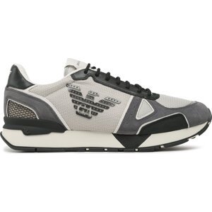 Sneakersy Emporio Armani X4X289 XM499 S713 D.Gr/Blk/L.Gr/Off Wh