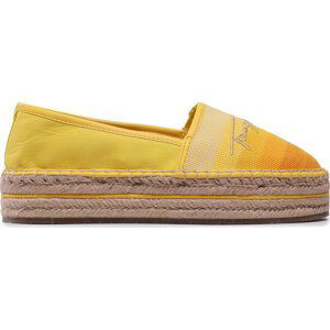 Espadrilky Tommy Hilfiger Gradient Espadrille FW0FW05640 Vivid Yellow ZGS