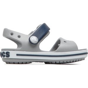 Sandály Crocs Crocband Sandal 12856 Light Grey/Navy