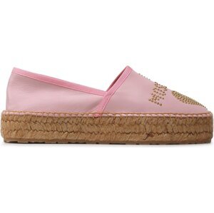 Espadrilky LOVE MOSCHINO JA10333G1GIA0600 Růžová