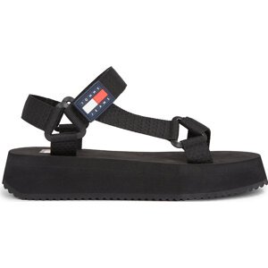 Sandály Tommy Jeans Tjw Eva Sandal EN0EN02466 EN0EN02466 Černá