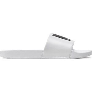 Nazouváky Calvin Klein Pool Slide Hf Logo HM0HM01466 Bílá