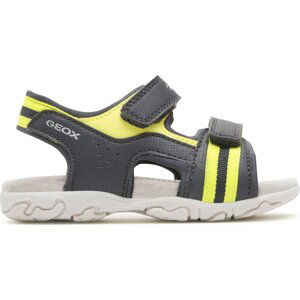 Sandály Geox B Sandal Flaffee Boy B3559C000CEC4502 S Tmavomodrá