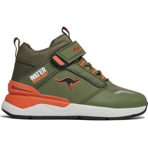 Kotníková obuv KangaRoos KD-Dose EV 18912-000-8037 Olive/Flame