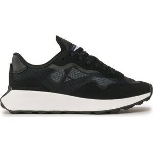 Sneakersy Tommy Jeans Tjw Translucent Runner EN0EN02215 Black BDS