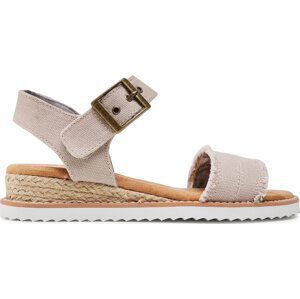 Espadrilky Skechers BOBS Desert Kiss 113541/TPE Béžová