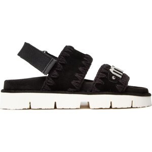 Sandály Mou New Bio Sandal SW461001A Black/Black