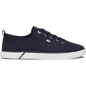 Tenisky Tommy Hilfiger Vulc Canvas Sneaker FW0FW08063 Space Blue DW6