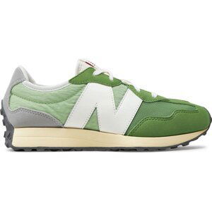 Sneakersy New Balance GS327RB Zelená