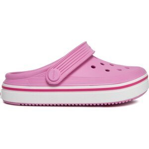 Nazouváky Crocs Crocs Crocband Clean Clog Kids 208477 Taffy Pink 6SW