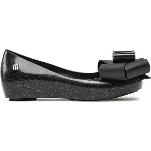 Baleríny Melissa Mini Melissa Ultragirl Sweet I 33552 Black Glitter AG728