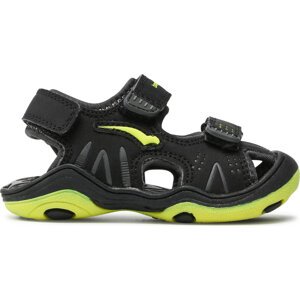 Sandály Bagheera Flux 86552-2 C0131 Black/Lime