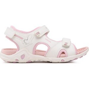 Sandály Geox J Sandal Whinberry G J35GRD05415C0406 D White/Pink