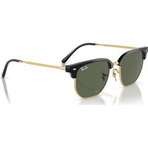 Sluneční brýle Ray-Ban New Clubmaster 0RJ9116S 100/71 Gold/Black/Green