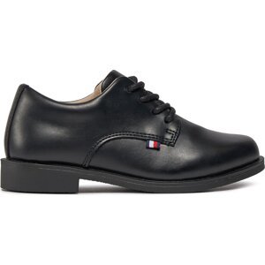 Polobotky Tommy Hilfiger Low Cut Lace Up Shoe T3B4-33174-1355 Black 999