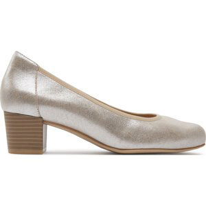 Polobotky Caprice 9-22308-42 Taupe Metallic 341