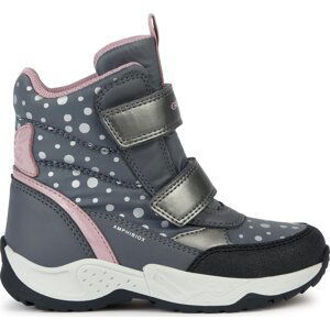 Sněhule Geox J Sentiero Girl B Ab J36FVC 0MNNF C0952 M Dk Grey/Pink