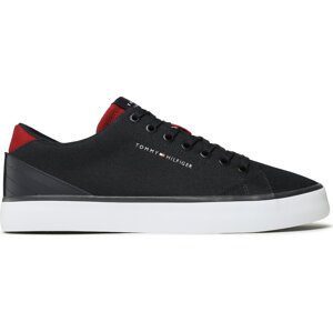 Tenisky Tommy Hilfiger Hi Vulc Core Low Mesh FM0FM04685 Tmavomodrá