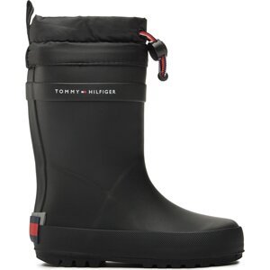 Holínky Tommy Hilfiger T3X6-33167-0047999 M Black 999