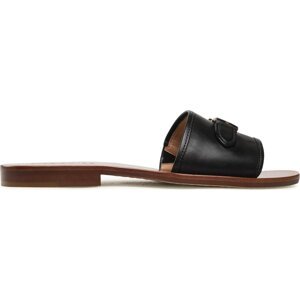 Nazouváky Coach Ina Leather Sandal CI200 Black