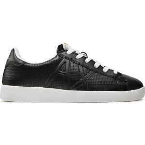 Sneakersy Armani Exchange XUX016 XCC60 A083 Nero+Nero+Nero