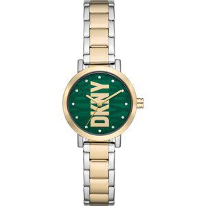 Hodinky DKNY Soho NY6676 Gold/Green