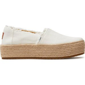 Espadrilky Toms Valencia 10019820 White