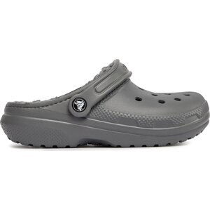 Nazouváky Crocs Classic Lined Clog 203591 Slate Grey/Smoke