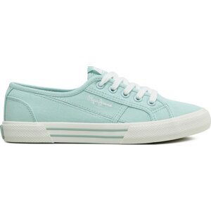 Tenisky Pepe Jeans Brady Basic W PLS31287 Light Water Green 647