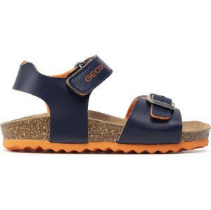 Sandály Geox J Ghita B.B J028LB 000BC C0659 M Navy/Orange