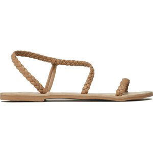 Sandály Manebi Sandals S 9.5 Y0 Tan Braid