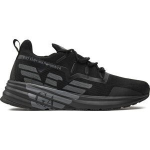 Sneakersy EA7 Emporio Armani X8X130 XK309 T565 Triple Blk+Griffin