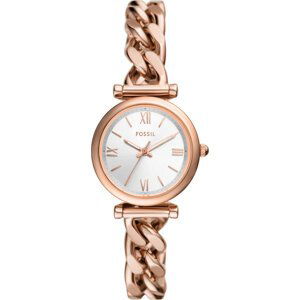 Hodinky Fossil Carlie ES5330 Rose Gold/Rose Gold