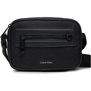 Brašna Calvin Klein Ck Elevated K50K511638 Jacquard Mono Black 0GK