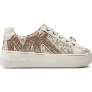 Sneakersy MICHAEL KORS KIDS MK100919 Pale Gold Logo