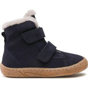 Kozačky Froddo Minni Suede Velcro G2110126-4 S Dark Blue 4