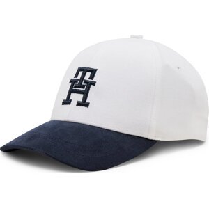 Kšiltovka Tommy Hilfiger Th Imd Brushed 6 Panel Cap AM0AM12301 Bílá