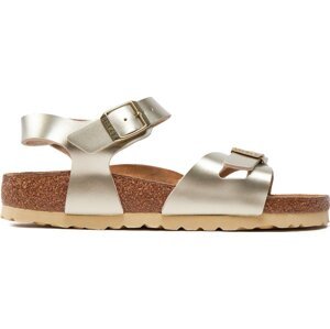 Sandály Birkenstock Rio 1014829 D Electric Metallic Gold