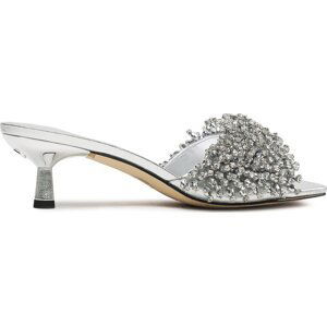 Nazouváky MICHAEL Michael Kors Amal Kitten Sandal 40S3AMMS1M Silver