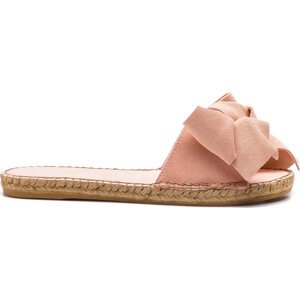 Espadrilky Manebi Sandals With Bow W 1.4 J0 Pastel Rose Suede