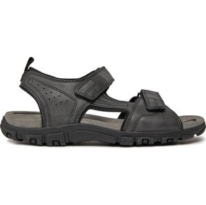 Sandály Geox Uomo Sandal Strada U4524B 000ME C9999 Black