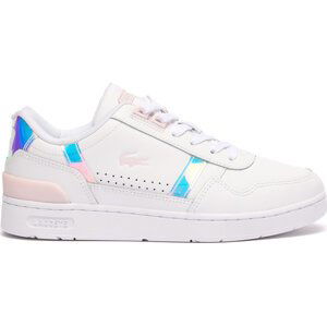 Sneakersy Lacoste T-Clip 747SFA0061 Wht/Lt Pnk 1Y9