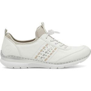 Polobotky Rieker L3259-80 White