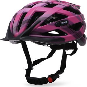 Cyklistická helma Uvex Air Wing Cc 4100480817 Plum/Pink Matt
